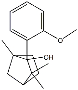 2-(2-methoxyphenyl)-1,3,3-trimethylbicyclo[2.2.1]heptan-2-ol 구조식 이미지