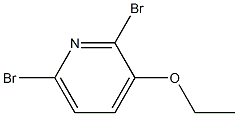2,6-dibromopyridin-3-yl ethyl ether Structure