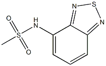 N-(2,1,3-benzothiadiazol-4-yl)methanesulfonamide Structure