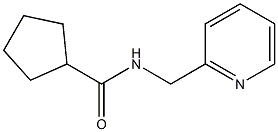 N-(2-pyridinylmethyl)cyclopentanecarboxamide 구조식 이미지