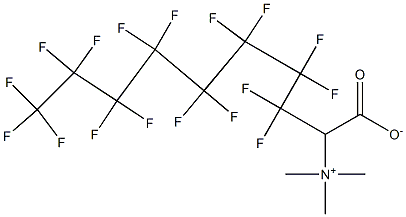 Perfluorooctylbetaine 구조식 이미지