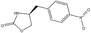 (S)-4-(4-Nitrobenzyl)-1,3-oxazolidone-2 구조식 이미지