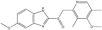 Omeprazole Structure