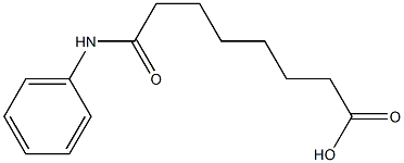 Suberanilic Acid Structure