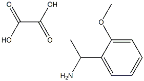 1-(2-methoxyphenyl)ethanamine oxalate 구조식 이미지