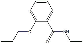 1-(2-propoxyphenyl)ethylformamide Structure