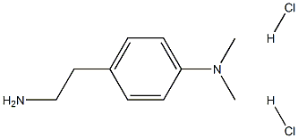 4-(2-aminoethyl)-N,N-dimethylaniline dihydrochloride Structure