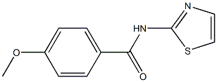 4-methoxy-N-(1,3-thiazol-2-yl)benzamide Structure