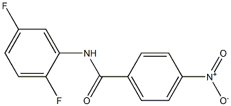 N-(2,5-difluorophenyl)-4-nitrobenzamide Structure