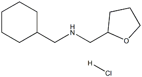 N-(cyclohexylmethyl)(tetrahydro-2-furanyl)methanamine hydrochloride 구조식 이미지