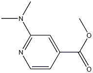 Methyl 2-(dimethylamino)pyridine-4-carboxylate ,97% 구조식 이미지