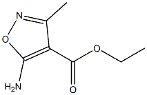 Ethyl 5-amino-3-methylisoxazole-4-carboxylate ,97% Structure