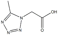 (5-methyl-1H-tetrazol-1-yl)acetic acid 구조식 이미지