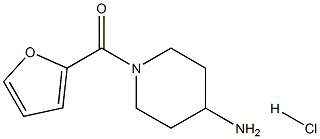 1-(2-furoyl)piperidin-4-amine hydrochloride Structure