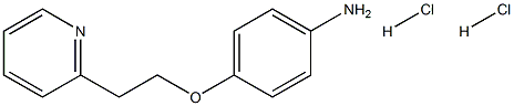 4-(2-pyridin-2-ylethoxy)aniline dihydrochloride 구조식 이미지