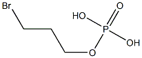 Phosphoric acid dihydrogen (3-bromopropyl) ester 구조식 이미지