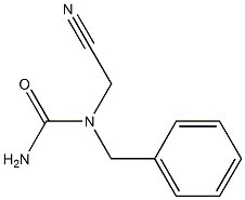 2-(N-Benzylureido)acetonitrile Structure