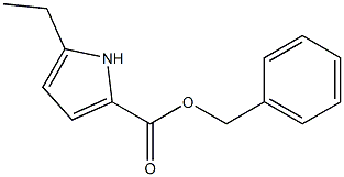 5-Ethyl-1H-pyrrole-2-carboxylic acid benzyl ester Structure