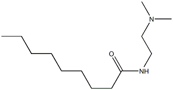 N-[2-(Dimethylamino)ethyl]nonanamide Structure