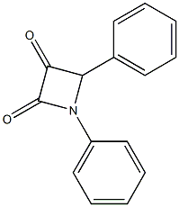 4-Phenyl-1-phenylazetidine-2,3-dione 구조식 이미지