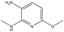 6-Methoxy-2-(methylamino)-3-pyridinamine Structure