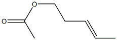 Acetic acid 3-pentenyl ester Structure