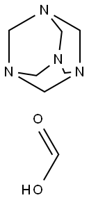 Hexamethylenetetramine formate Structure