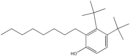 Di-tert-butyloctylphenol Structure