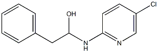 5-Chloro-2-[[1-hydroxy-2-(phenyl)ethyl]amino]pyridine Structure