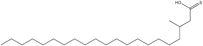 3-Methyl-3-octadecylthiopropionic acid 구조식 이미지