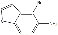 4-Bromobenzo[b]thiophen-5-amine Structure