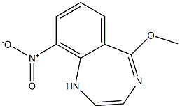 5-Methoxy-9-nitro-1H-1,4-benzodiazepine Structure