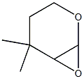 2,3-Epoxytetrahydro-4,4-dimethyl-4H-pyran 구조식 이미지