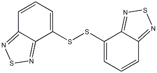 4,4'-Dithiobis(2,1,3-benzothiadiazole) Structure