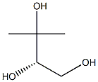 [S,(-)]-3-Methyl-1,2,3-butanetriol 구조식 이미지