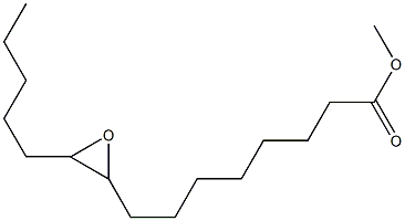 9,10-Epoxypentadecanoic acid methyl ester 구조식 이미지