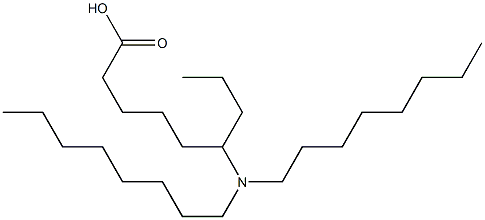 6-(Dioctylamino)nonanoic acid 구조식 이미지