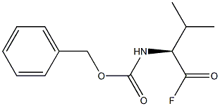 N-(Benzyloxycarbonyl)-L-valine fluoride 구조식 이미지