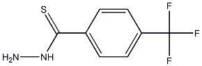 4-Trifluoromethylphenylthiocarbonylhydrazine 구조식 이미지