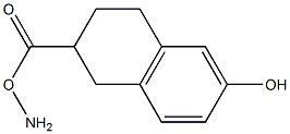 2-Amino-6-hydroxy-1,2,3,4-tetrahydronaphthalene-2-carboxylic acid 구조식 이미지