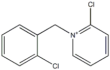 2-Chloro-1-(2-chlorobenzyl)pyridinium 구조식 이미지