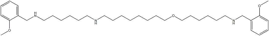1,26-Bis(2-methoxyphenyl)-9-oxa-2,18,25-triazahexacosane Structure