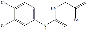 1-(2-Bromoallyl)-3-(3,4-dichlorophenyl)urea Structure