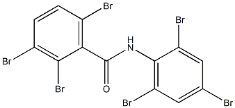 N-(2,4,6-Tribromophenyl)-2,3,6-tribromobenzamide Structure