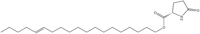 (S)-5-Oxopyrrolidine-2-carboxylic acid 14-nonadecenyl ester 구조식 이미지