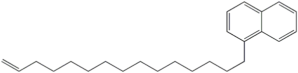 1-(14-Pentadecenyl)naphthalene Structure