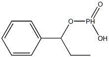 Phosphonic acid ethylbenzyl ester Structure