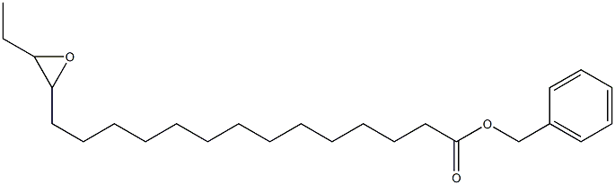15,16-Epoxystearic acid benzyl ester Structure
