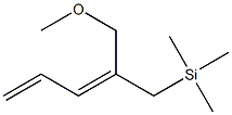 [(2E)-2-Methoxymethyl-2,4-pentadienyl]trimethylsilane Structure