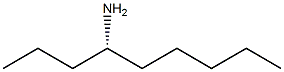 [S,(+)]-1-Propylhexylamine 구조식 이미지